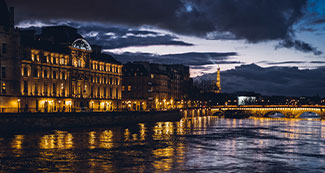 Night cruise on the Seine in Paris with Vedettes de Paris